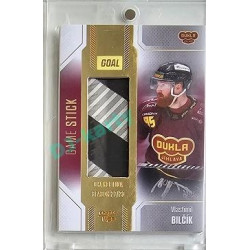 2022/23 Goal Cards Chance #S-02 Vlastimil Bilčík Game Used Stick 1of1 EXPO PROMO