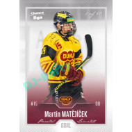 2022/23 Goal Cards Chance Liga 2. série #202 Martin Matějíček Silver 1 of 60
