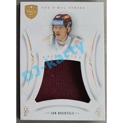2021/22 OFS The Final Series Jan Buchtele #MEM-JB Game Used Gold PROMO