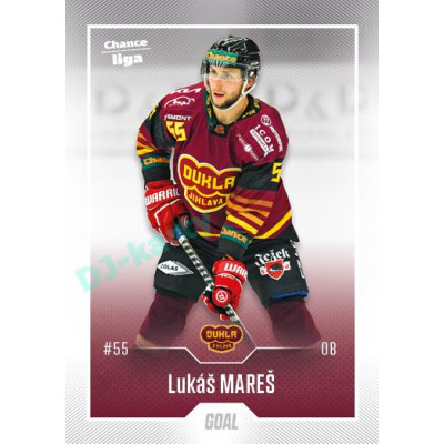 2022/23 Goal Cards Chance Liga 2. série #204 Lukáš Mareš