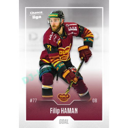 2022/23 Goal Cards Chance Liga 2. série #206 Filip Haman