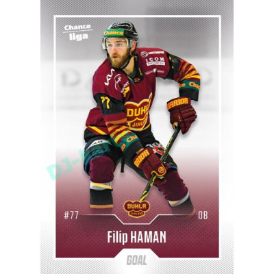 2022/23 Goal Cards Chance Liga 2. série #206 Filip Haman