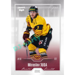 2022/23 Goal Cards Chance Liga 2. série #209 Miroslav Juda Silver 1 of 60