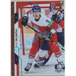 2021 MK reprezentace David Sklenička MS 2021 #63 20/25 Red
