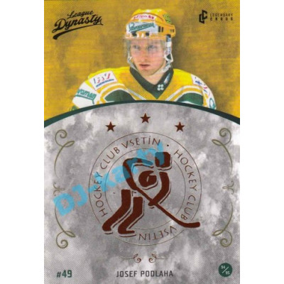 2021 Legendary Cards League Dynasty Vsetín Josef Podlaha #20 Cooper 1 of 77