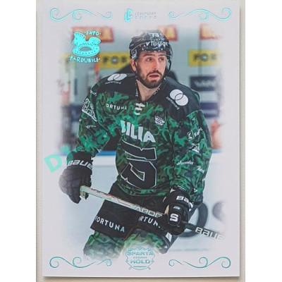 2022 Legendary Cards SPARTA VZDÁVÁ HOLD #S-13 Michal Moravčík xx/10 EXPO Pardubice
