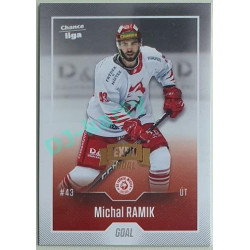 2022/23 Goal Cards Chance Liga 1. série #139 Michal Ramik Expo Pardubice