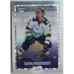 2022/23 Goal Cards Chance Liga 1. série #174 Ondřej Hrachovský Expo Pard. Rainbow ICE 1/1
