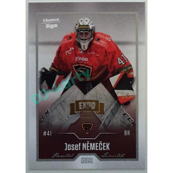 2022/23 Goal Cards Chance Liga 1. série #046 Josef Němeček Expo Pard. Silver 1 of 3