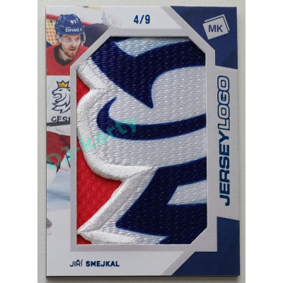 2023 MK reprezentace #JL-19 Jiří Smejkal Jersey Logo Memorabilia 4/9
