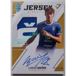2022/23 Sportzoo Fortuna Liga 2. série #GJS-LM Lukáš Mašek Game Jersey Auto 02/25