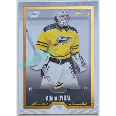 2022/23 Goal Cards Chance Liga Update #420 Adam Dybal Gold xx/23