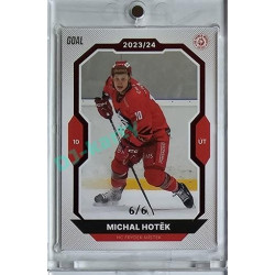 2023/24 Goal cards Chance Liga 1. série #122 Michal Hotěk Red 6/6