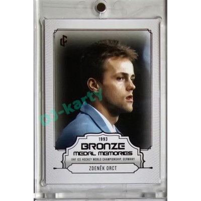 2023 LC Bronze Medal Memories 1993 #03 Zdeněk Orct Red parallel xx/49