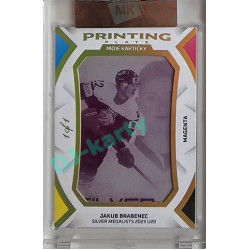 2023 MK The Gamers Extended #PP-JB Jakub Brabenec Silver Medalists U20 Printing Plates 2023 Magenta 1of1