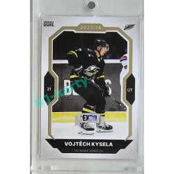 2023/24 Goal cards Chance Liga 2. série #369 Vojtěch Kysela Expo Silver 1of7