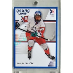 2023/24 Legendary Cards Hlinka Gretzky Cup Young Lions #11 Samuel Drančák Frame Blue 2/3