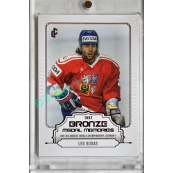 2023 LC Bronze Medal Memories 1993 #04 Leo Gudas Red parallel xx/49