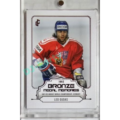 2023 LC Bronze Medal Memories 1993 #04 Leo Gudas Red parallel xx/49