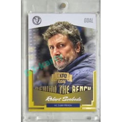 2023/24 Goal cards Chance Liga 2. série #BB-16 Robert Svoboda Behind the Bench Expo 1of6