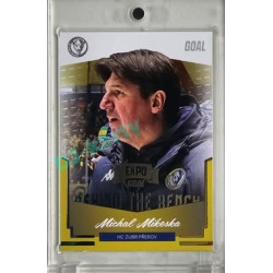 2023/24 Goal cards Chance Liga 2. série #BB-17 Michal Mikeska Behind the Bench Expo 1of6