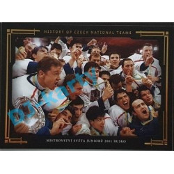 2020 OFS SSČH Mistrovství světa juniorů 2001 Rakousko #HCNT-50 04/10 History of Czech National Teams Gold