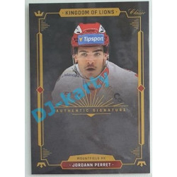 2021 OFS Kingdom of Lions Jordann Perret #A20 Authentic Signature PROMO (bez podpisu)