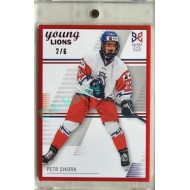 2023/24 Legendary Cards Hlinka Gretzky Cup Young Lions #20 Petr Sikora Frame Red 2/6