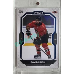 2023/24 Goal cards Chance Liga 2. série #392 David Štich Blue 10/10