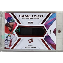 2023 MK reprezentace #GUM-22 Michal Jordán Game Used Memorabilia RED 22/25