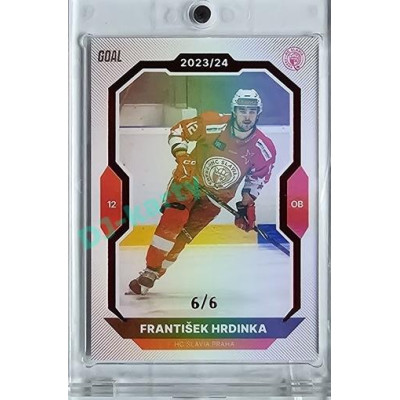 2023/24 Goal cards Chance Liga 1. série #131 František Hrdinka Red 6/6