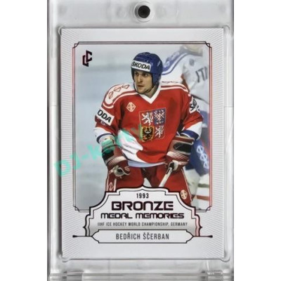 2023 LC Bronze Medal Memories 1993 #07 Bedřich Ščerban Red parallel xx/49