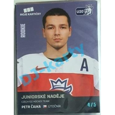 2020 MK reprezentace Petr Čajka RC juniorské naděje #75 4/5 Blue