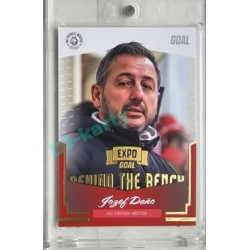 2023/24 Goal cards Chance Liga 2. série #BB-19 Jozef Daňo Behind the Bench Expo 1of6