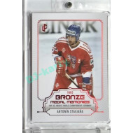 2023 LC Bronze Medal Memories 1993 #08 Antonín Stavjaňa Red parallel xx/49