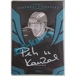 2020/21 OFS 1. série Petr Koukal #PS-PEKO 10/30 Personal Signature White