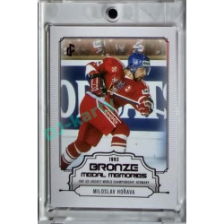 2023 LC Bronze Medal Memories 1993 #09 Miloslav Hořava Red parallel xx/49