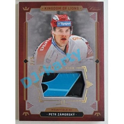2021 OFS Kingdom of Lions Petr Zámorský #S25 2/5 Piece of Stick GOLD