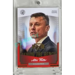 2023/24 Goal cards Chance Liga 2. série #BB-22 Aleš Totter Behind the Bench Expo 1of6