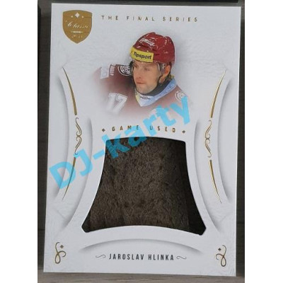 2021/22 OFS The Final Series Jaroslav Hlinka #MEM-JH Game Used Gold PROMO