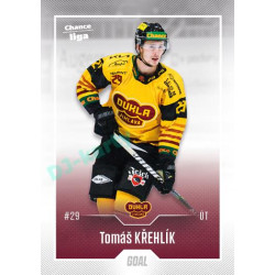 2022/23 Goal Cards Chance Liga 2. série #211 Tomáš Křehlík