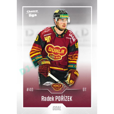 2022/23 Goal Cards Chance Liga 2. série #212 Radek Pořízek