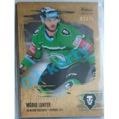 2019/20 OFS Mário Lunter #399 02/15 Gold Sand