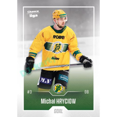 2022/23 Goal Cards Chance Liga 2. série #218 Michal Hryciow