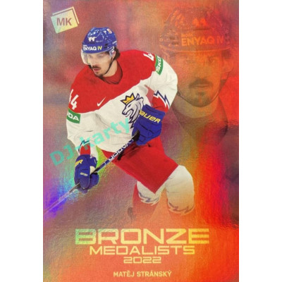 2021/22 MK reprezentace #BM-21 Matěj Stránský Bronze Medalists 1 of 100