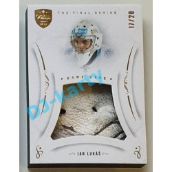 2021/22 OFS The Final Series Jan Lukáš #MEM-JS 17/20 Game Used Gold