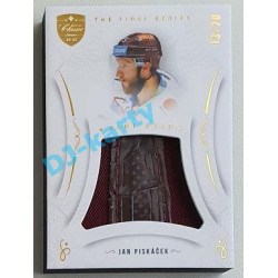 2021/22 OFS The Final Series Jan Piskáček #MEM-JC 13/20 Game Used Gold