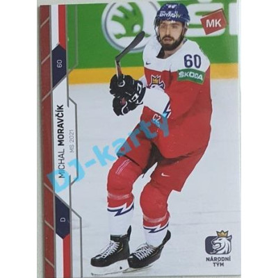 2021 MK reprezentace Michal Moravčík MS 2021 #64 22/25 Red
