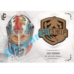 2021 Legendary Cards Saves Help #SH-021 Josef Kořenář