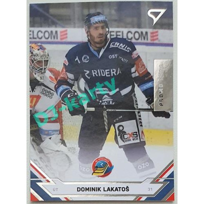 2021/22 Sportzoo TIPSPORT ELH 2. série #338 Dominik Lakatoš PROMO